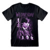 Wednesday 'Classic Film Art' (Black) T-Shirt