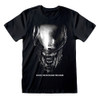 Alien 'Xenomorph Close Up' (Black) T-Shirt