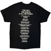 Architects 'The Sky The Earth And All EU Tour October 25' (Black) Ex-Tour T-Shirt