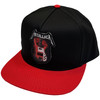 Metallica 'Cliff 'Em All Bass' (Black & Red) Snapback Cap