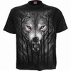 Spiral 'Forest Wolf' (Black) T-Shirt