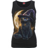 Spiral 'Familiar Magic' (Black) Womens Fitted Vest
