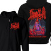 Death 'Scream Bloody Gore' (Black) Zip Up Hoodie - US Import