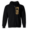 Ulcerate 'Shrines of Paralysis' (Black) Zip Up Hoodie - US Import