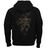 Ulcerate 'Shrines of Paralysis' (Black) Zip Up Hoodie - US Import