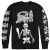Death 'How We Die' (Black) Long Sleeve Shirt - US Import