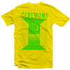 Ceremony 'In The Spirit World Now Synthetic Remixes' (Yellow) T-Shirt - US Import