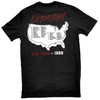 Death 'Leprosy US Tour - 1988' (Black) T-Shirt - US Import