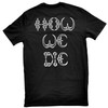 Death 'How We Die' (Black) T-Shirt - US Import