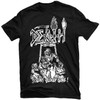 Death 'Scream Bloody Gore Line Art Black' (Black) T-Shirt - US Import