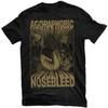 Agoraphobic Nosebleed 'Gnaw' (Black) T-Shirt - US Import