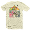 Genghis Tron 'Board Up The House' (Cream) T-Shirt - US Import