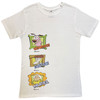 Courage The Cowardly Dog 'F&B Jumbo' (White) T-Shirt
