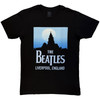 The Beatles 'Liverpool, England' (Black) T-Shirt