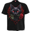 Spiral 'Cat's Love' (Black) T-Shirt