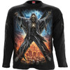 Spiral 'Crossed Over' (Black) Long Sleeve Shirt