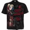 Batman 'Harley Quinn Embrace Madness' (Black) T-Shirt