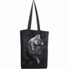 Spiral 'Pocket Kitten' Spiral Cotton Tote Bag