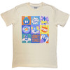 Looney Tunes 'That's All Folks! Grid Pastel' (Neutral) T-Shirt