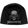Megadeth 'Vic / Logo JD Print' (Black) Beanie Hat