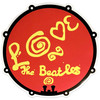 The Beatles 'Love Drum' Sticker