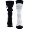 Perri's 'Piano' (Black) Crew Socks (One Size = UK 6.5-11)