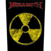 Megadeth 'Radioactive' Back Patch