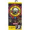 Guns N' Roses 'Logos' (Multicolour) Sock Gift Box (One Size = UK 6.5-11)