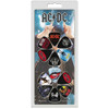 AC/DC 'Album Covers' Plectrum 12 Pack