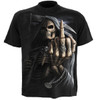 Spiral 'Bone Finger' (Black) T-Shirt