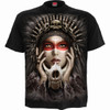 Spiral 'Cry Of The Wolf' (Black) T-Shirt
