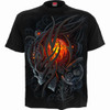 Spiral 'Steampunk Skull' (Black) T-Shirt