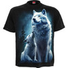 Spiral 'Wolf Guardian' (Black) T-Shirt