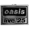 Oasis 'Live '25 Logo' Ex-Tour Pin Badge