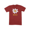 James 'Daisy Logo' (Red) T-Shirt
