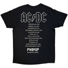 AC/DC 'Angus Putland EU Tour '25' (Black) T-Shirt