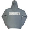 Soundgarden 'Circle Logo' (Blue) Unplugged Pull Over Hoodie