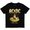 AC/DC 'PWR'D-UP In Paris EU Tour '25' (Black) T-Shirt