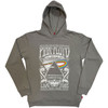 Pink Floyd 'Carnegie Hall Poster' (Grey) Unplugged Pull Over Hoodie