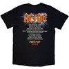AC/DC 'Guitar EU Tour '25' (Black) T-Shirt
