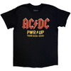 AC/DC 'PWR-UP Logo World Tour '24-'25' (Black) T-Shirt