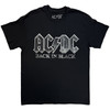 AC/DC 'Back In Black EU Tour '25' (Black) T-Shirt