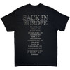 AC/DC 'Back In Black EU Tour '25' (Black) T-Shirt