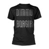 Dimmu Borgir 'Logo/GSR' (Black) T-Shirt Front
