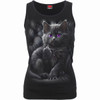 Spiral 'Cattitude' (Black) Womens Fitted Razor Back Vest