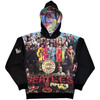 The Beatles 'Sgt Pepper v1' (Black) Pull Over Hoodie