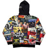The Beatles 'Single Covers' (Black) Pull Over Hoodie BACK