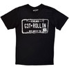 Nickelback 'Get Rollin' Tour' (Black) Carbon T-Shirt