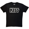 KISS 'Logo Mono' (Black) Eco T-Shirt