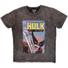 Hulk & Wolverine 'Incredible Hulk & Wolverine' (Charcoal Grey Stone Wash) Limited Edition T-Shirt